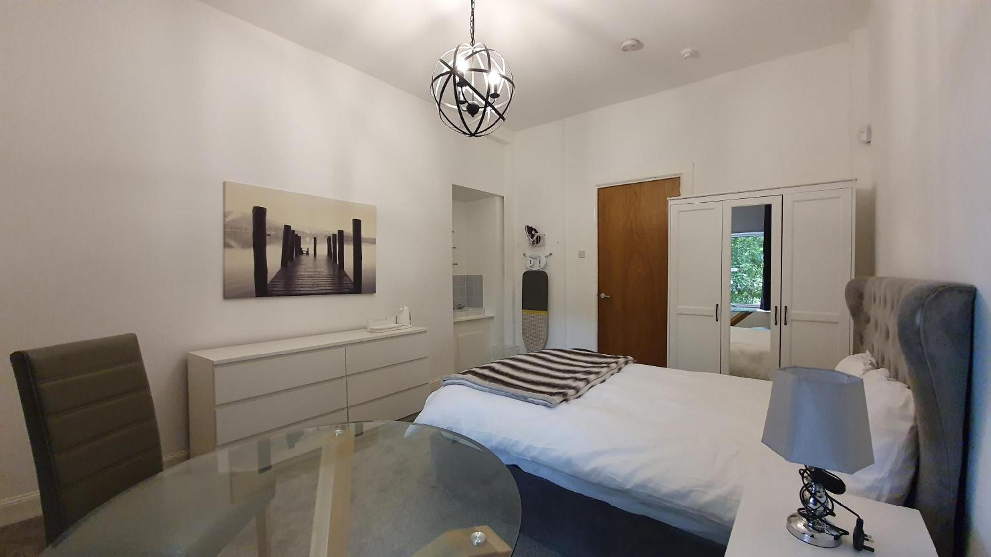 Bemersyde Villa-Studios Glasgow Værelse billede